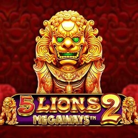 5 Lions Megaways 2 online game logo by Pragmatic Play on keasportsclub.com