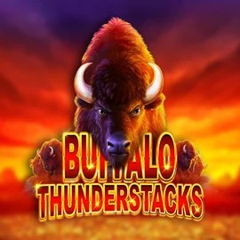 Buffalo Thunderstacks online game logo by Amatic Industries on keasportsclub.com