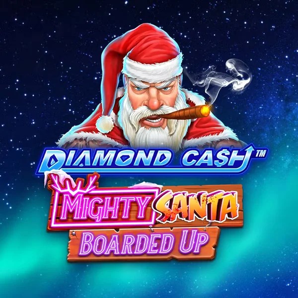 Play the Diamond Cash Mighty Santa Boarded Up slot by Greentube on Efbet Casino
