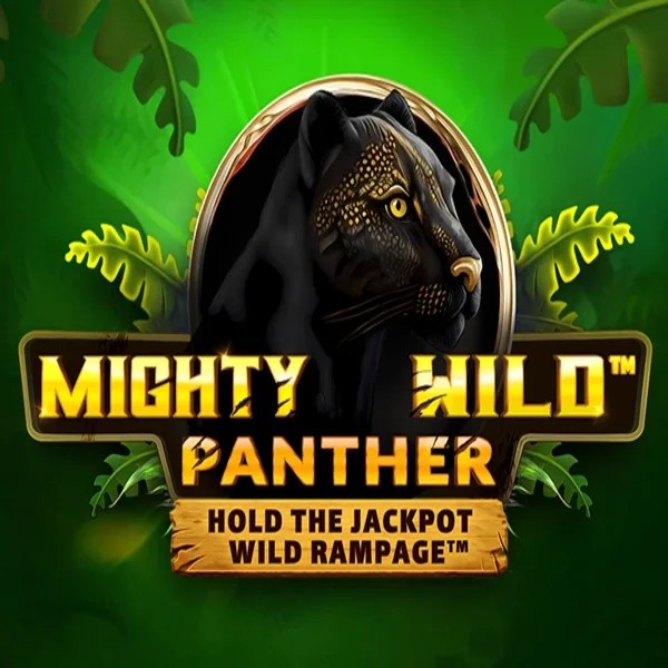 Mighty Wild Panther slot logo by Wazdan at Efbet Casino